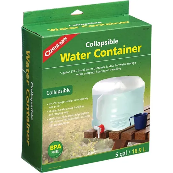 Coghlan's sammenklappelig vandbeholder 18,9 L