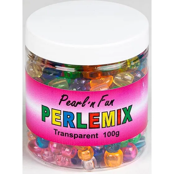 Pearl'n Fun Perlemix 100 g – Transparent