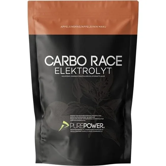 Pure Power Carbo Race Elektrolyt Appelsin 1 kg