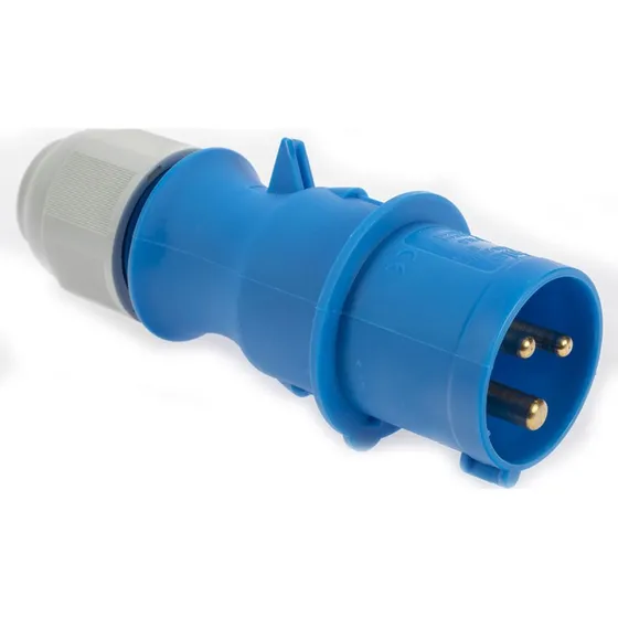 Nordic Quality CEE 3-polet stik 230V/16A, vandtæt