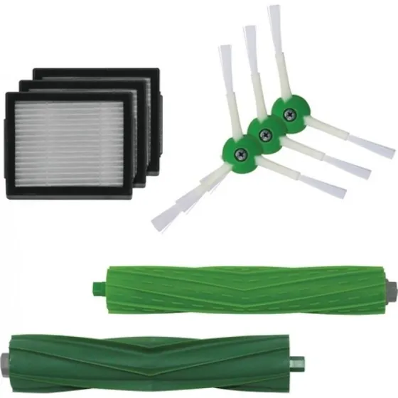 Nordic Quality erstatningskit til iRobot e5/i7/i7+ (filter & brste)