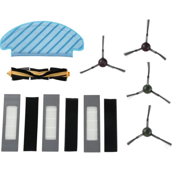 NQ Nordicquality 12 dele til Ecovacs OZMO (920/950/T8/T9/T5/N5/N7/N8)