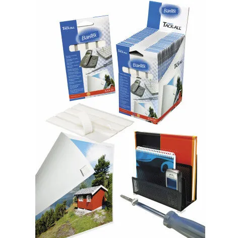 Tack-all Klæbegummi aftagelig 50 g hvid