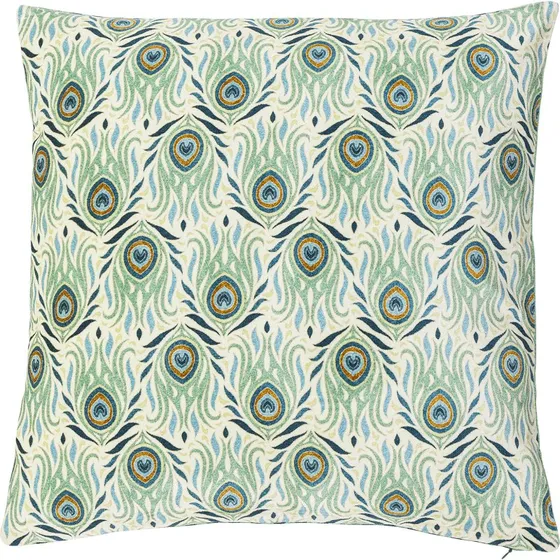 CREATIVE COLLECTION Adia pyntepude 50x50 cm - grøn viskose