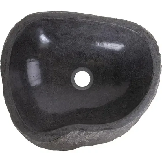Donau Riverstone vask i sten 35x40x15 cm natur (4501200)