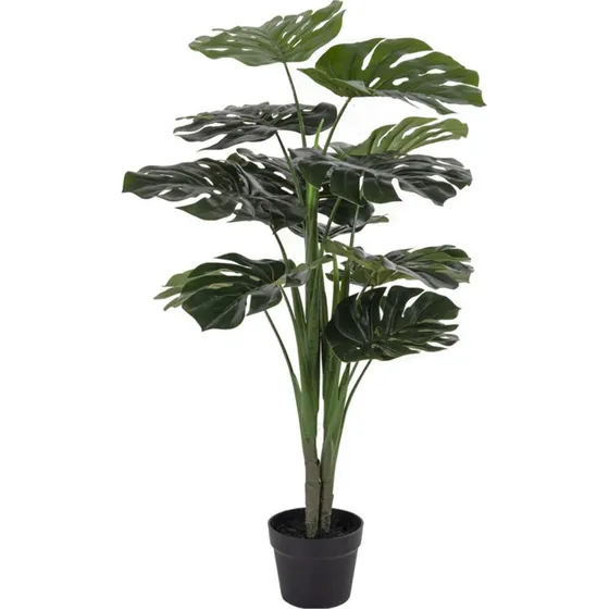 HOUSE NORDIC kunstig Monstera plante 90 cm - grøn