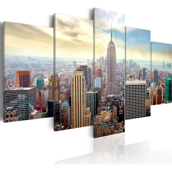 ARTGEIST Morning in New York City - Lærred 200x100 cm