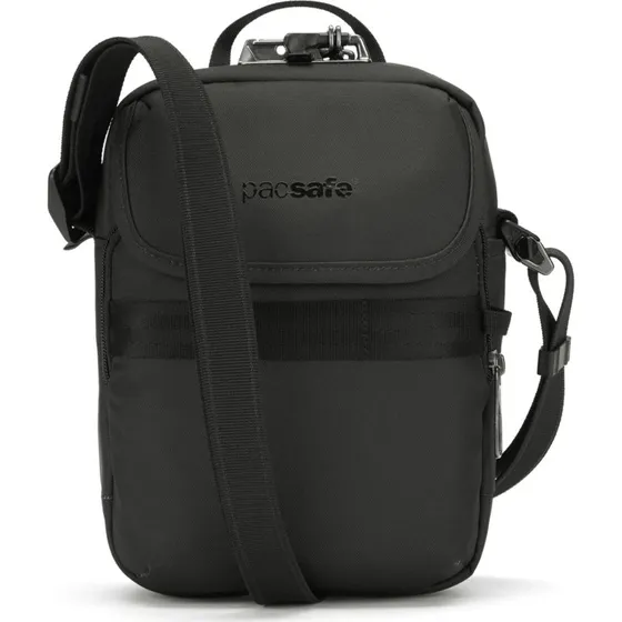 Pacsafe X Compact Crossbody Black 3L skuldertaske