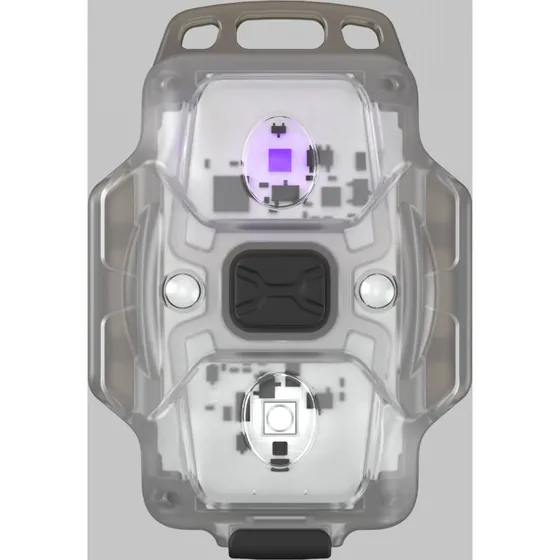 Armytek Crystal WUV Grey  Pandelampe 150 lm + UV 365 nm, indbygget batteri