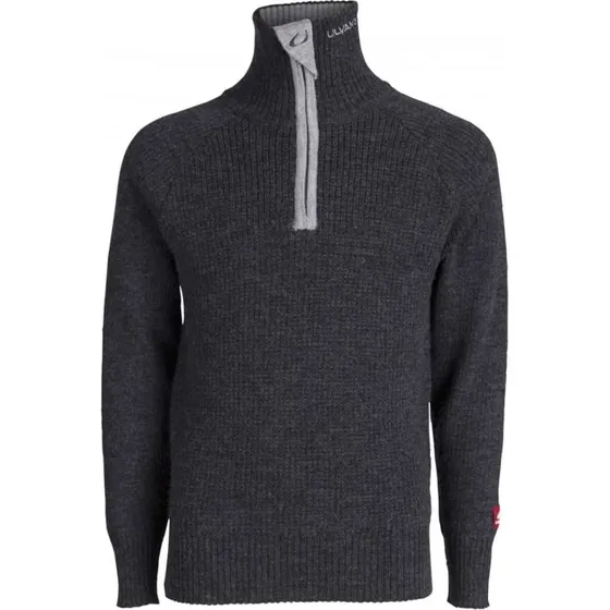 Ulvang Rav Jr EOL bluse Charcoal/Steel Melange str. 134 (9 r)