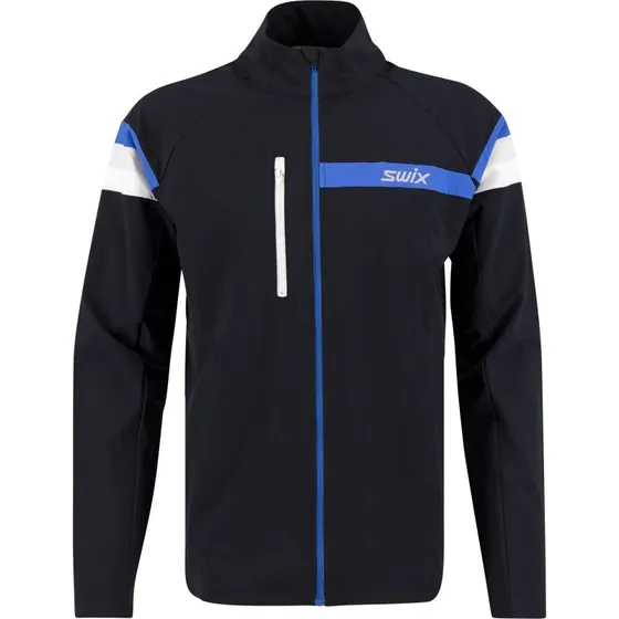 Swix Focus Jacket M softshelljakke, sort, str. S