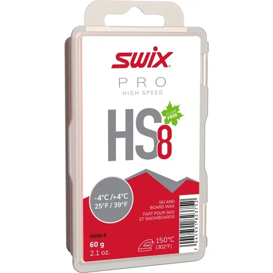 Swix HS8 Red -4C/+4C 60 g