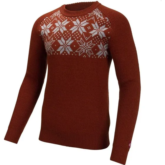 Ulvang Rav Kiby Roundneck Sweater Arabian Spice Grey Melange, S