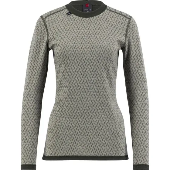 Ulvang Comfort 200 Turtle Neck Zip Dame S - Agate Grey