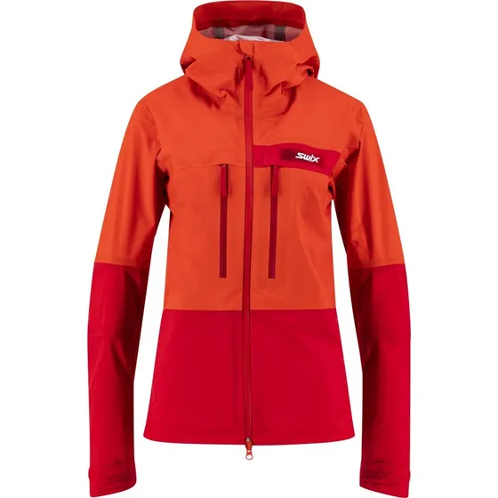 Swix Surmount Shell Jacket W skaljakke, rd, str. L