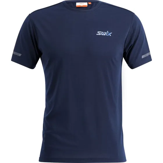 Swix Pace Kortrmet T-shirt, mrkebl, str. M