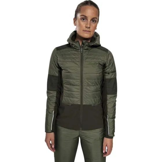 Swix Horizon Jacket W Olive S - Dame