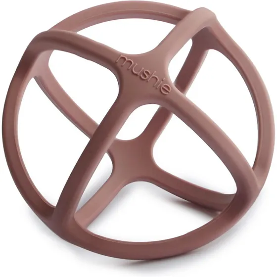 Mushie Silikone Bold Bidering – Dove Gray