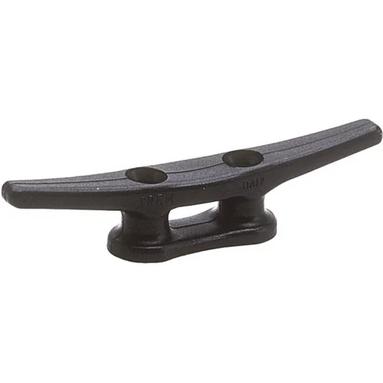 Nylon fortøjningsklampe sort 110 mm (N3200110)