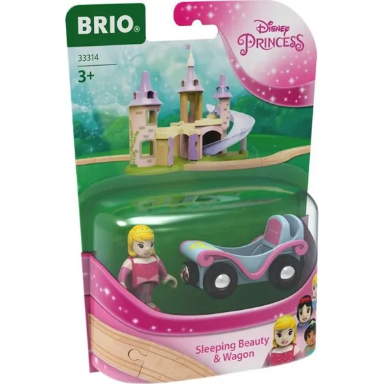 BRIO Disney Princess Tornerose vogn 33314  himmelbl/lyserd