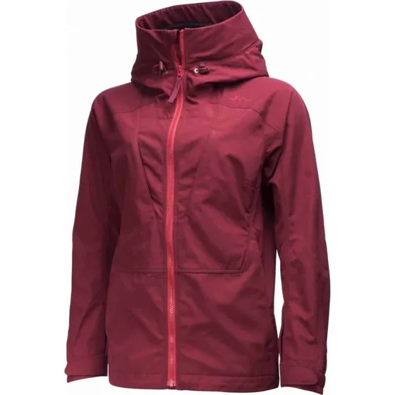 Lundhags Habe Ws Jacket Softshell Dark Red - XS