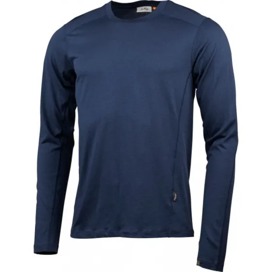 Lundhags Gimmer Merino Lt Ls Bluse Deep Blue XXL