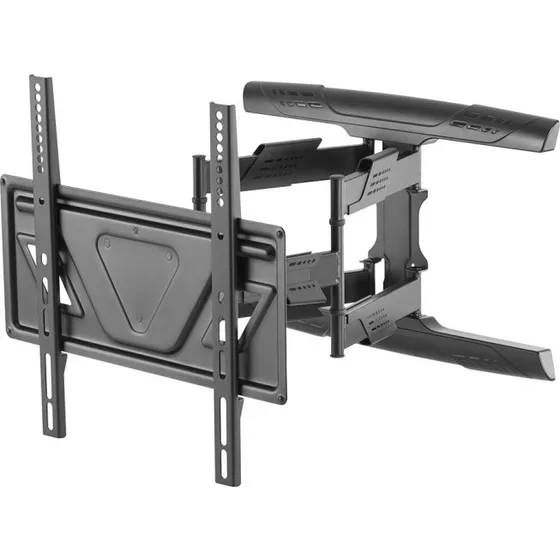 DELTACO Office ARM-0258 ultra-tyndt fuldt bevægeligt vægbeslag 37-70" 35 kg