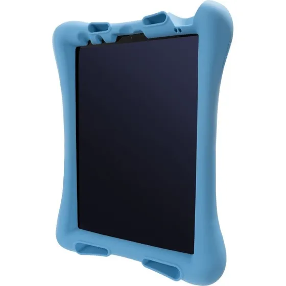 DELTACO Silikonecover til iPad Air 10,9"/Pro 11" bl m. stativ