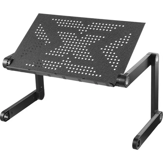 DELTACO OFFICE DELO-0305 Justerbart bærbart laptopbord, sort