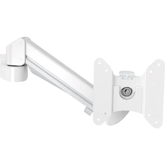 Kondator Stockholm monitorarm 38 kg, gasfjeder, hvid