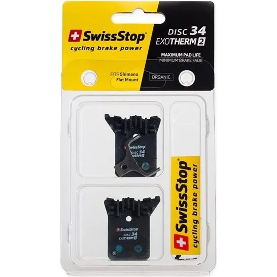 SwissStop Disc 34 EXO Bremseklodser til Shimano