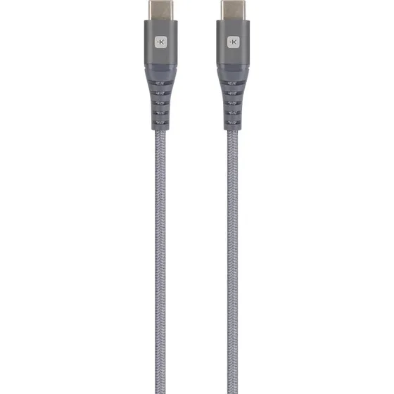 SKROSS USB-C til USB-C kabel 2 m  gr