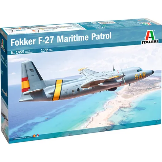 Italeri 1:72 Fokker F-27 Maritime Patrol modelfly