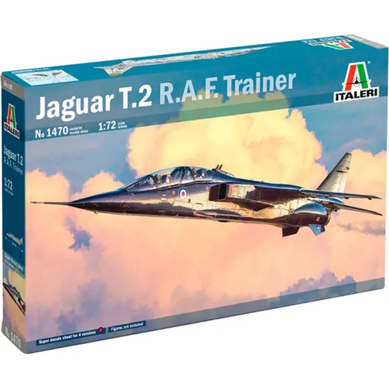 Italeri 1:72 Sepecat Jaguar T.2 R.A.F. Trainer - Byggest