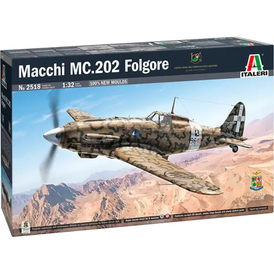 Italeri 1:32 Macchi MC.202 Folgore - Modelfly