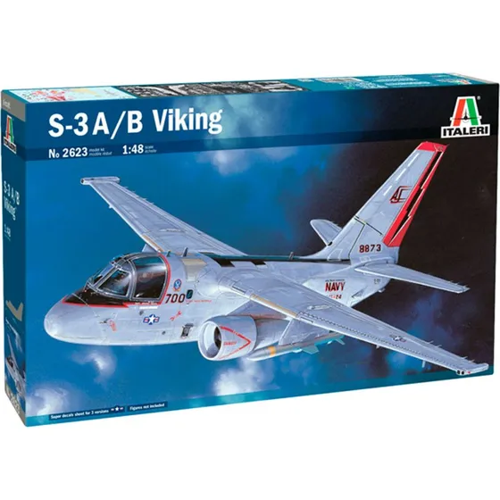 Italeri S-3A/B Viking 1:48 modelfly (33,9 cm)
