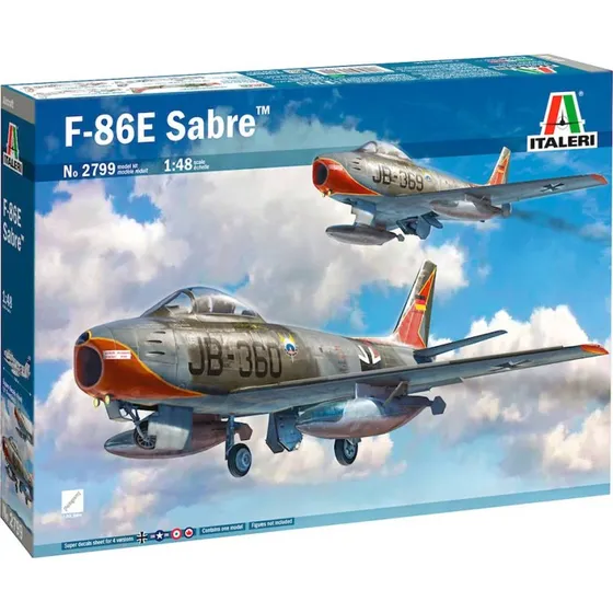 Italeri F-86E Sabre 1:48 byggest