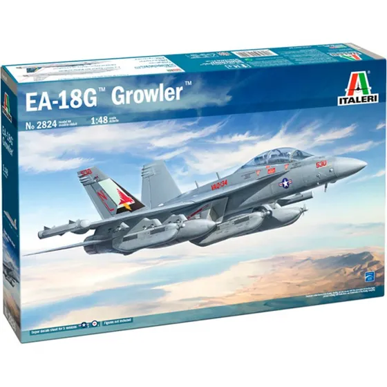 Italeri 1:48 E/A-18G Growler modelfly (byggesæt)