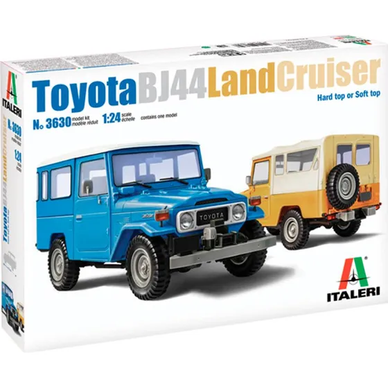 Italeri 1:24 Toyota BJ44 Land Cruiser - Byggesæt