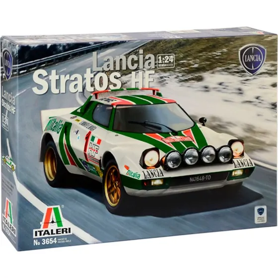 Italeri Lancia Stratos HF 1:24 byggest