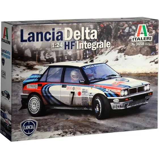 Italeri Lancia Delta HF Integrale 1:24 (Rally Monte Carlo 1990)