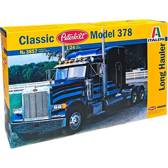Italeri Peterbilt 378 Long Hauler 1:24 byggesæt