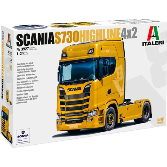 Italeri Scania S730 Highline 4x2 1:24 modellastbil