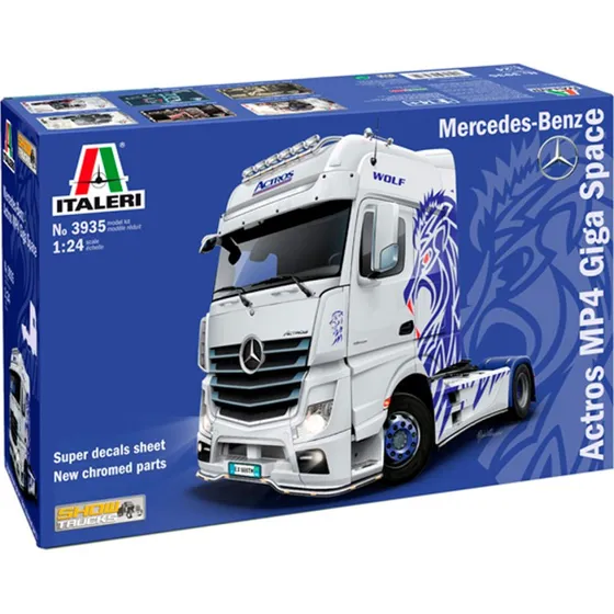 Italeri Mercedes-Benz Actros MP4 Show Truck - 1:24
