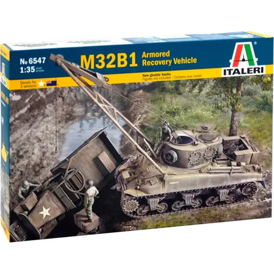 Italeri M32B1 Pansret Bjrgningskretj 1:35 - Byggest