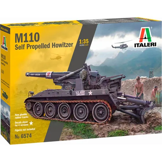 Italeri 1:35 M110A1 - Modelbyggesæt
