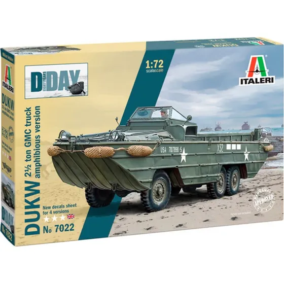 Italeri 1:72 DUKW amfibiekøretøj – D-Day 80 års jubilæum