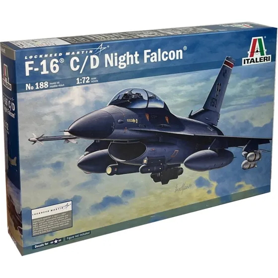 Italeri F-16 Night Falcon 1:72  Lockheed Martin