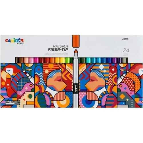 Carioca Plus Prisma Tip  24 farver