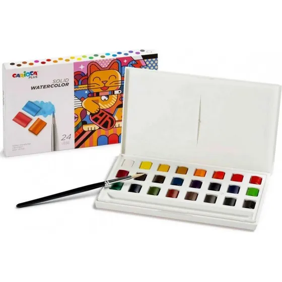 CARIOCA Plus Vandfarvest 24 dele (809311)